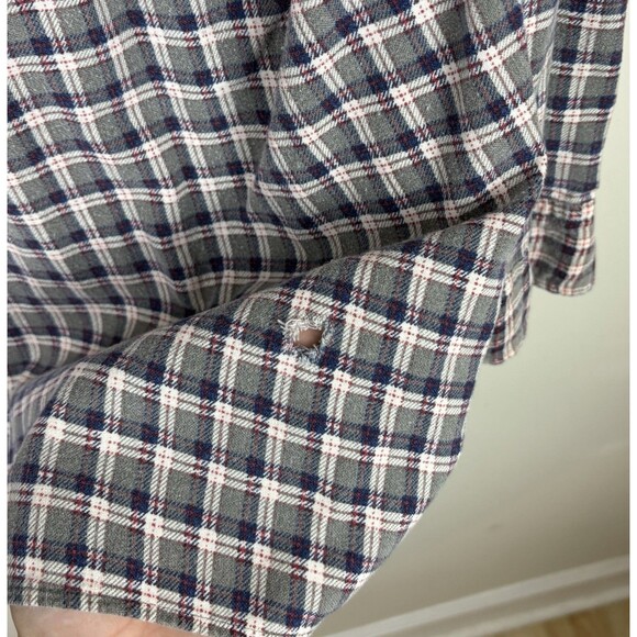 Vintage 90s Dickies Flannel Shirt / Size Medium / Long Sleeve - Picture 4 of 6